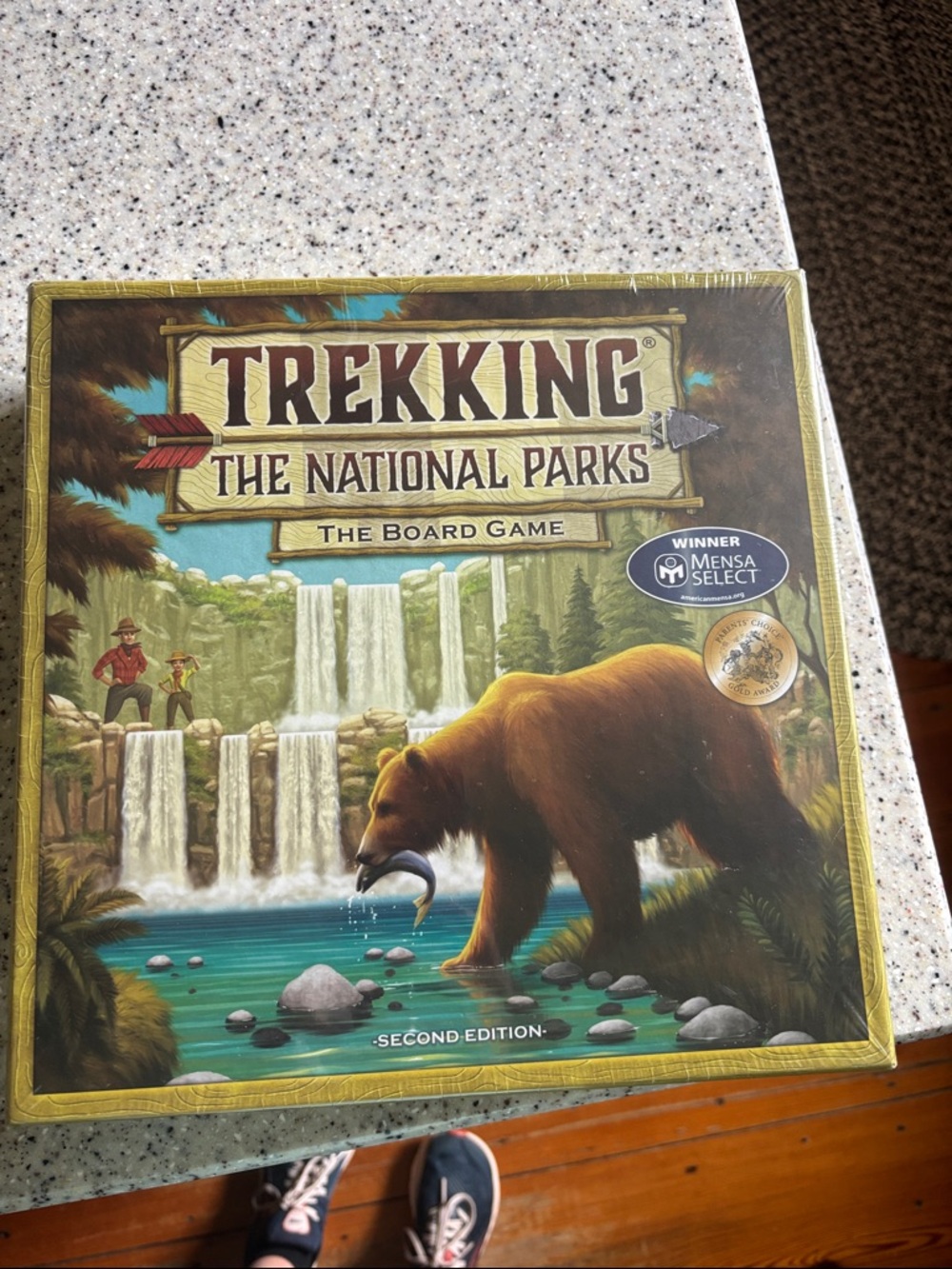 The National Parks Board Game - Brown